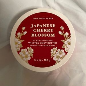 NWT Bath and Body Works Japanese Cherry Blossom Whipped Body Butter